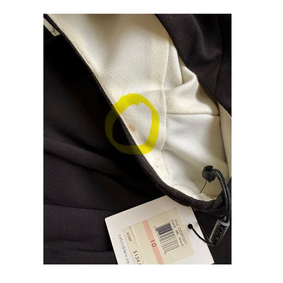 CALVIN KLEIN NWT Women's Black Sleeveless Dress - Size 10 - Picture 6 of 8